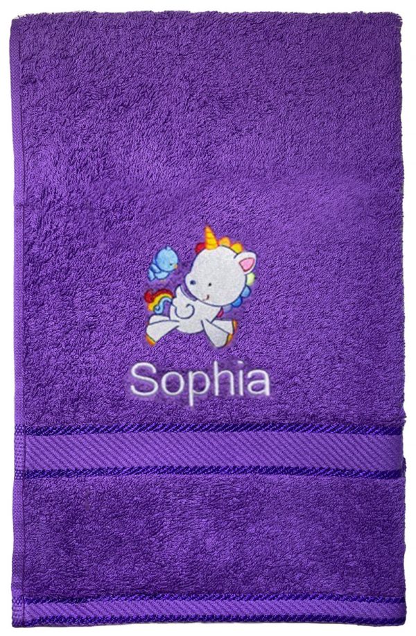 Purple Hand Towel